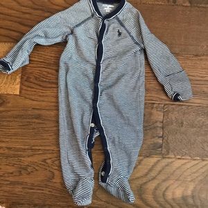 Ralph Lauren footed onesie